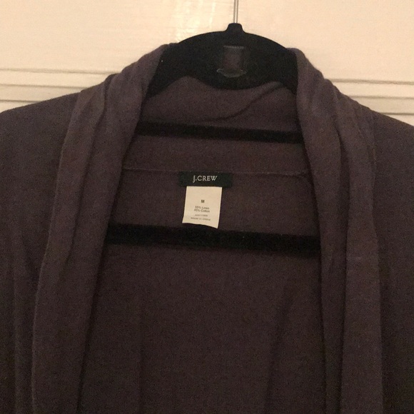 🍁Dark gray open-front cardigan 📚 - Picture 2 of 5